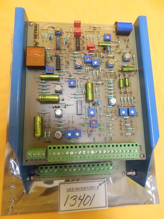 Used ITT Heynau Elektronik 1TYRhB Speed Controller Balzers B5 123 154 AA Used Working