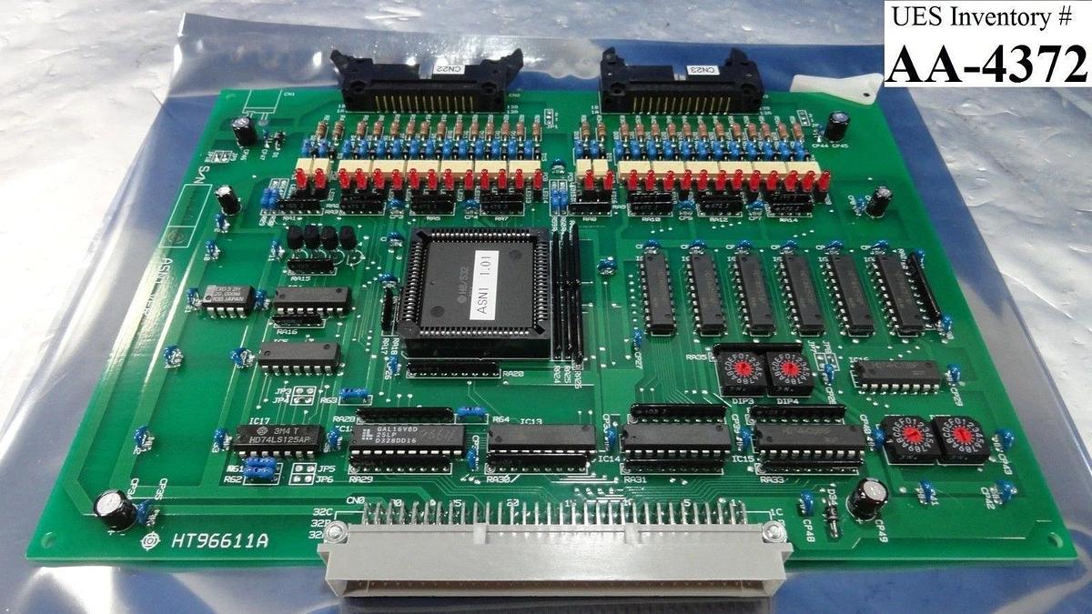 Used Hitachi HT96611A ASN1 PCB Card Ver. G1 M-712E Shallow Trench Etcher Working