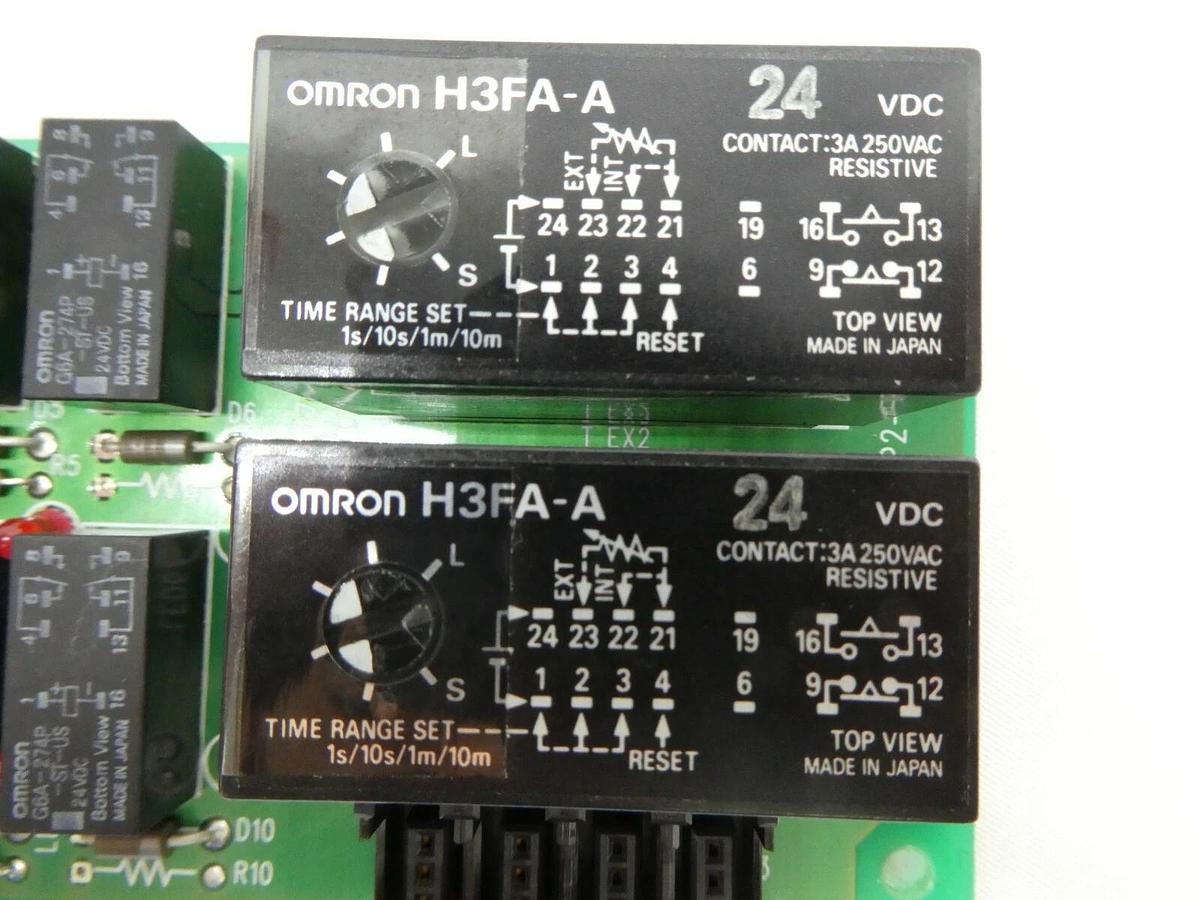 Used TEL Tokyo Electron 6-39-01843 Timer Board PCB KE-SUP2-EXHALM Working Surplus