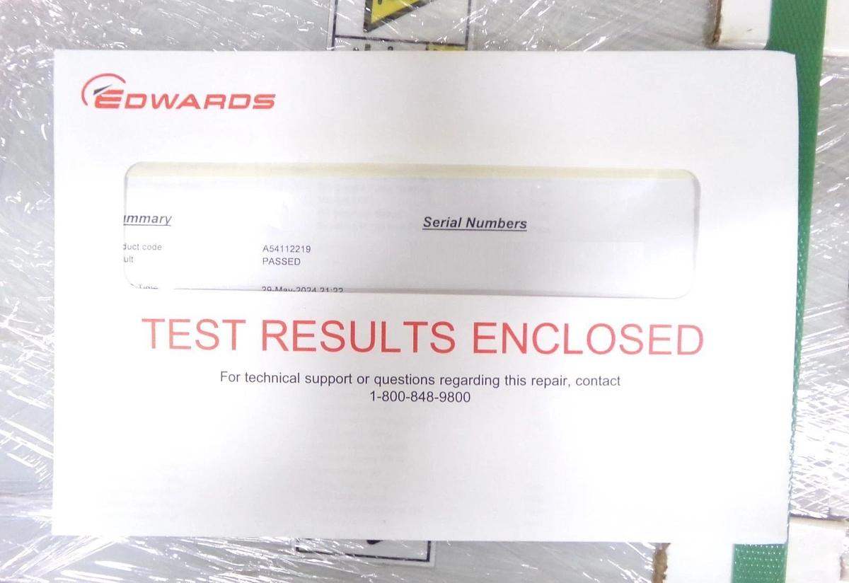 Refurbished iXL120N Edwards A54112219XS Dry Vacuum Pump 500679692 Manufacturer Refurbished