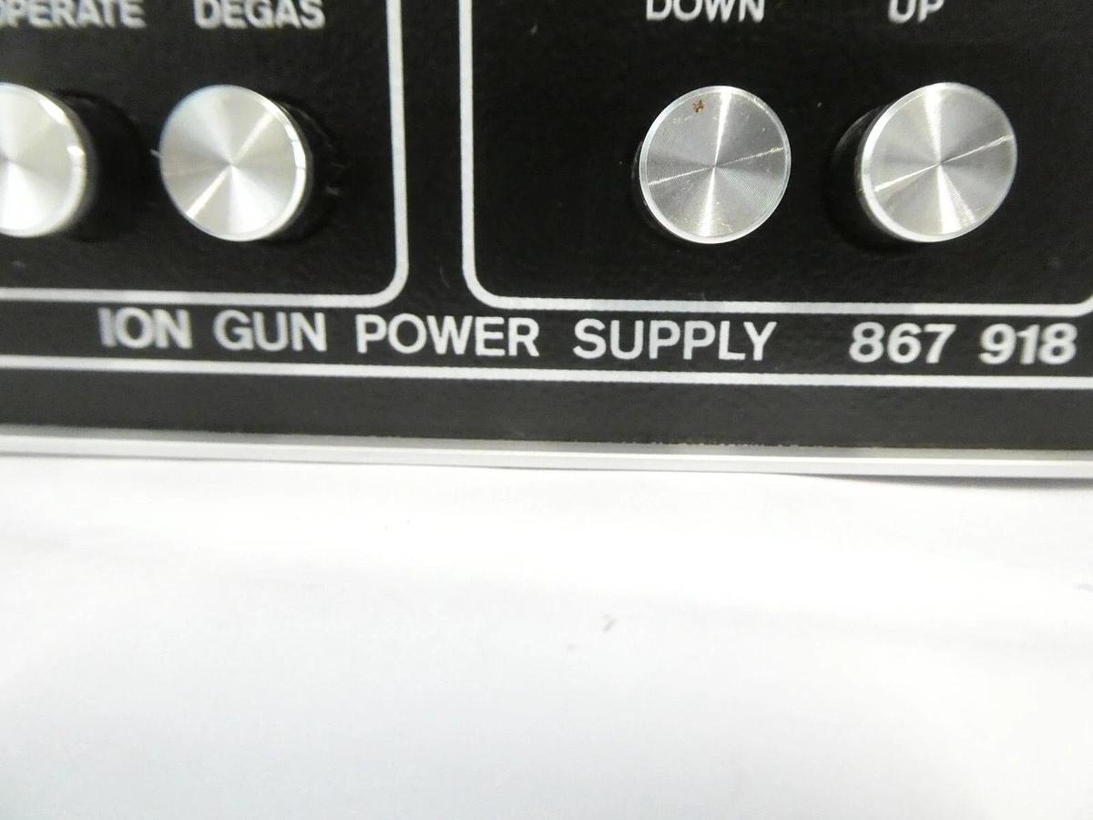 Used Leybold-Heraeus 867 918 Ion Gun Power Supply PS-IQE 12 Working Surplus