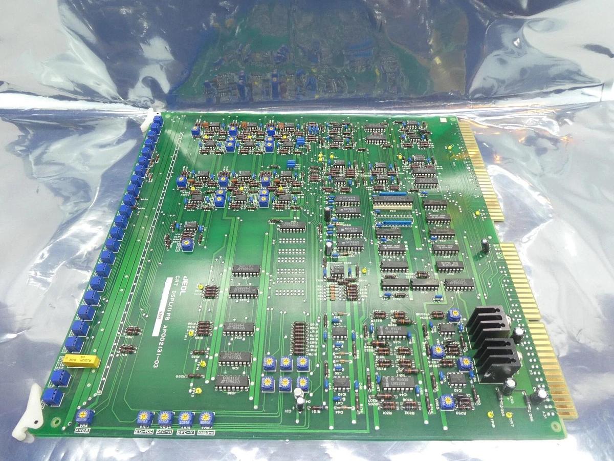 Used JEOL AP002131-03 PCB Card CRT DSPL(1) PB JSM-6300F SEM Working Surplus