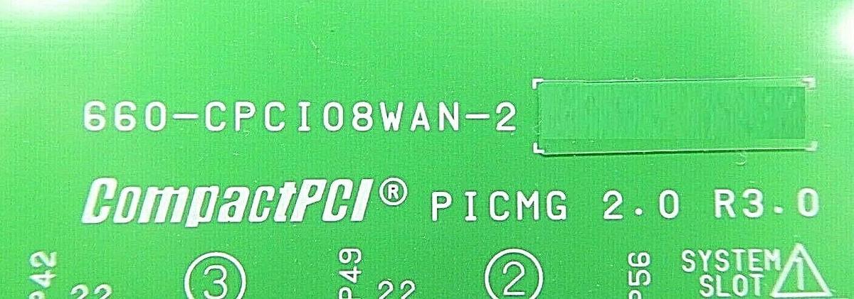 Used Nikon 4S019-383-Ⓐ ALG-MTHR Backplane PCB 660-CPCI08WAN-2 PICMG 2.0 NSR FX-601F