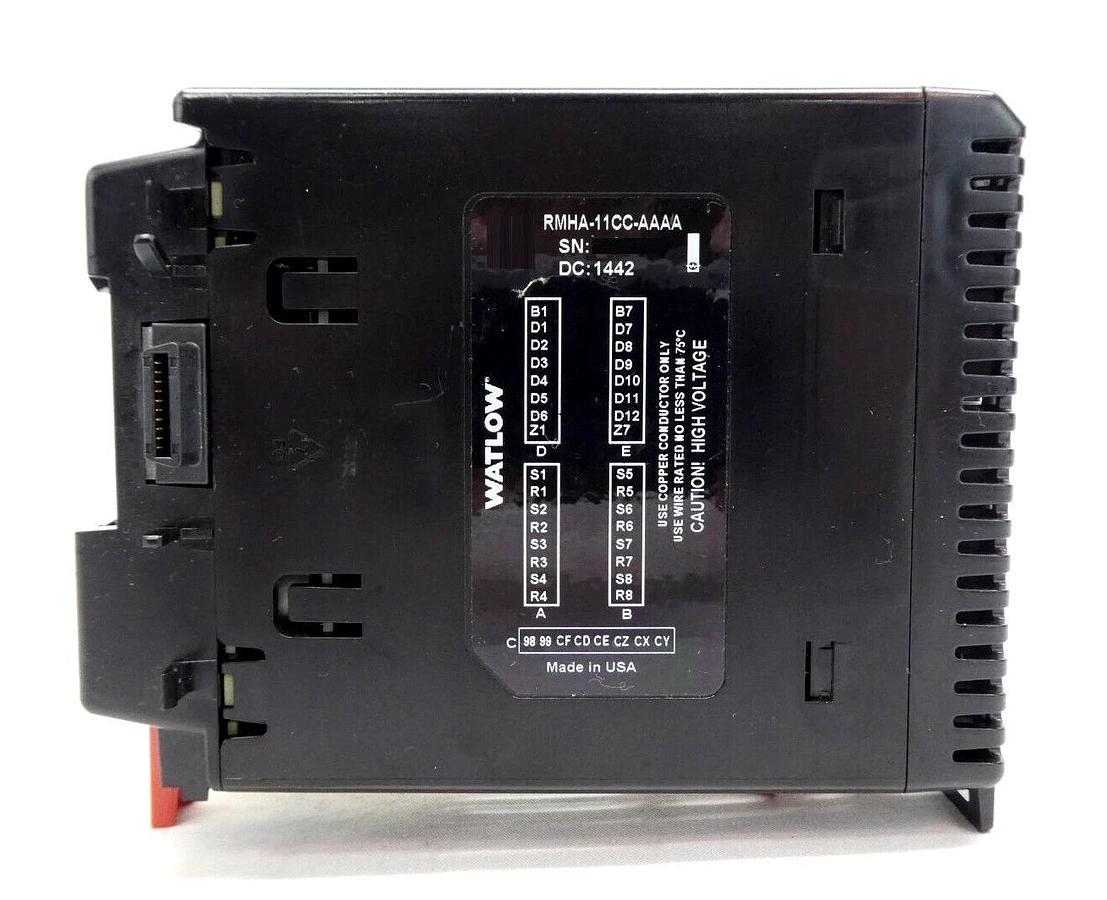 Used Watlow RMHA-11CC-AAAA High Density Control Module EZ-ZONE Working Surplus