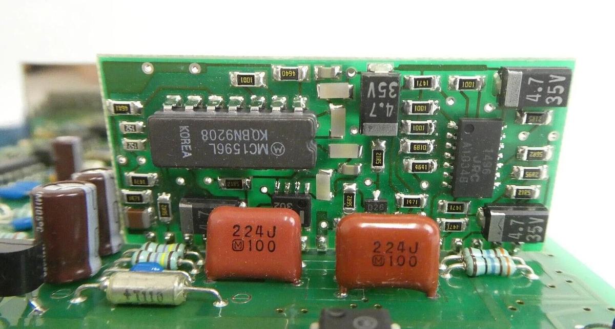 Used HP Agilent 04284-66502 LCR Meter Interface PCB Assembly Working Surplus