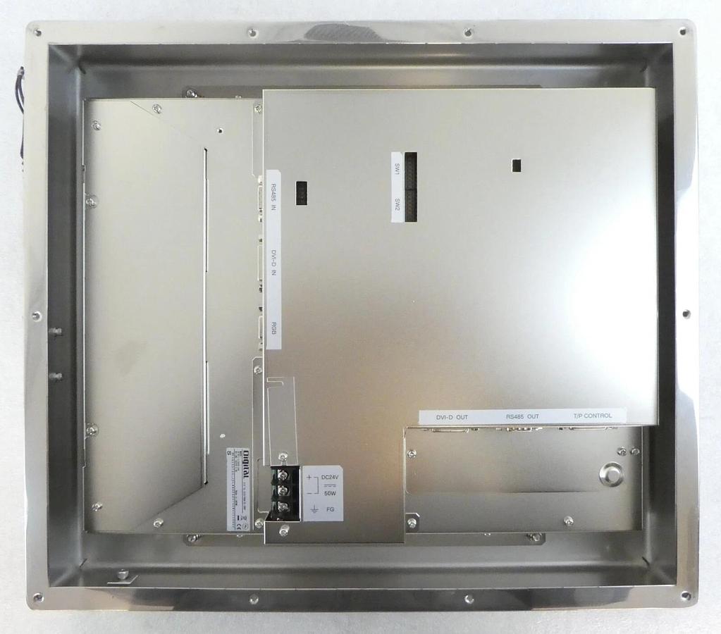 Used Digital Electronics UF7811-2-DV2S-24V Touch Screen LCD Operator Panel Working