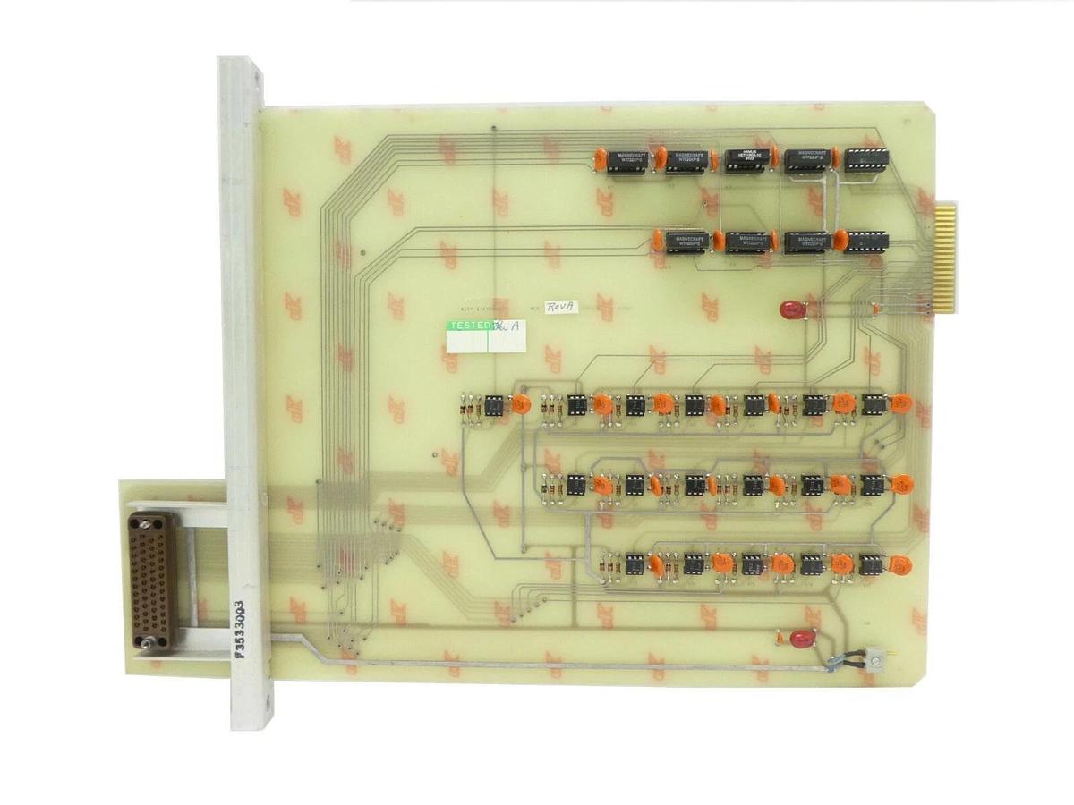 Used Varian Semiconductor VSEA E-F3849001 Isolation Interlock PCB Rev. A Working