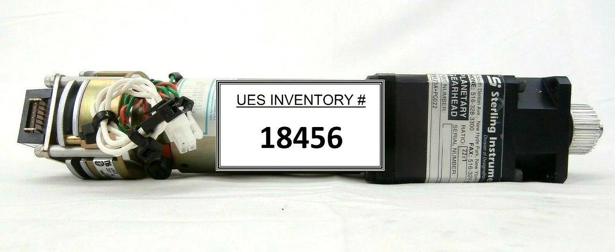 Used Pittman 676-5800 Servo Motor Sterling S9123A-PG022 Hine 1704-2311 Lam Continuum