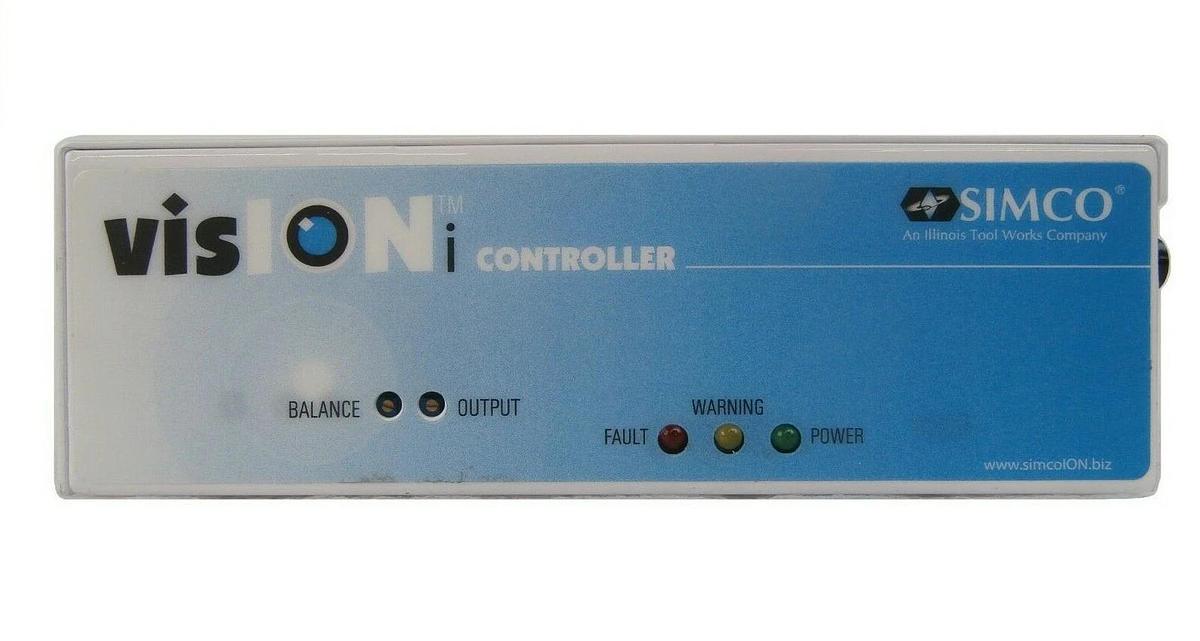 Used Simco 4010729 Ionizing Bar Controller Ionizer VISION i Working Surplus