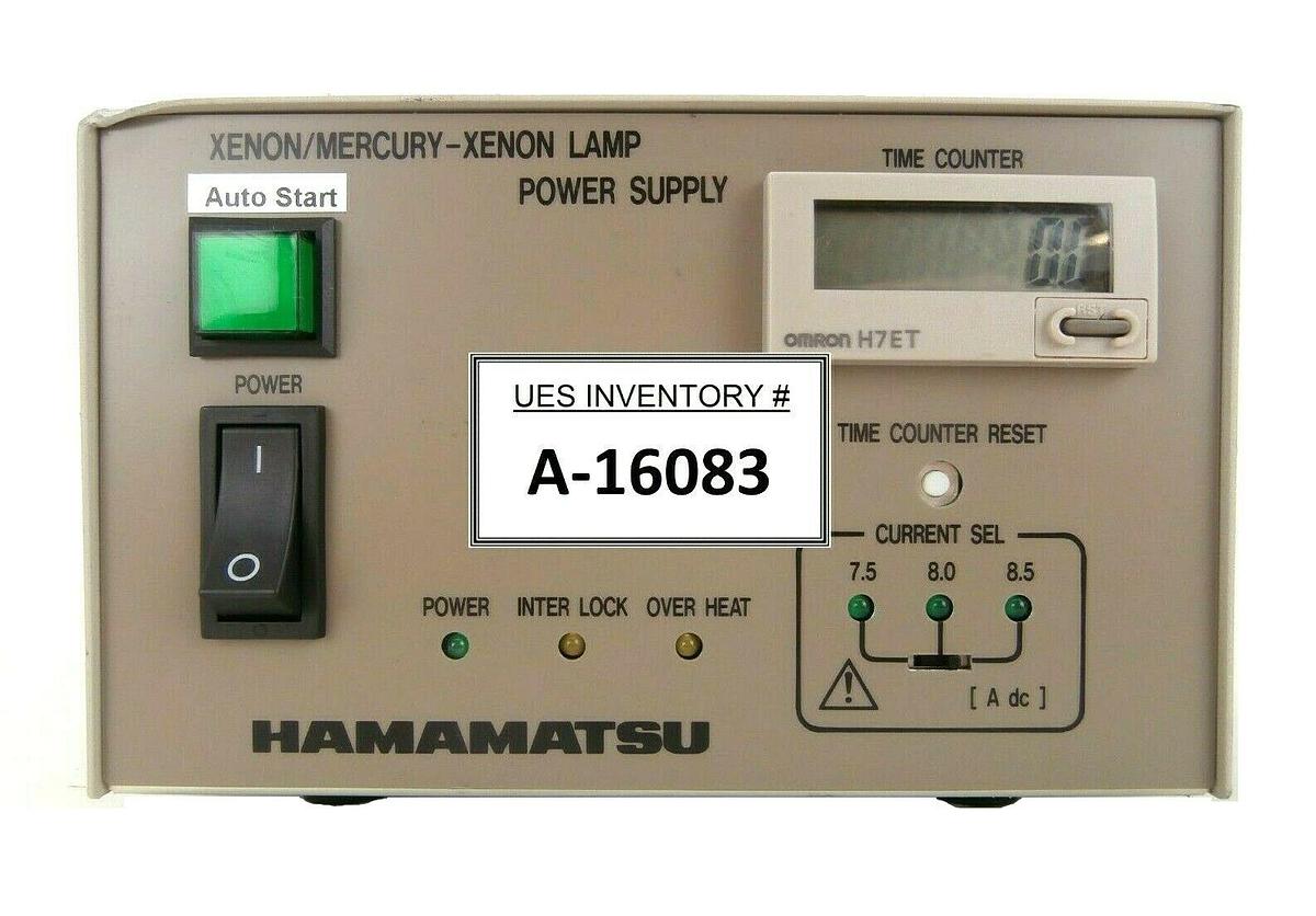 Used Hamamatsu Photonics C8849-13 Power Supply for Zenon and Mercury-Zenon Lamp Spare