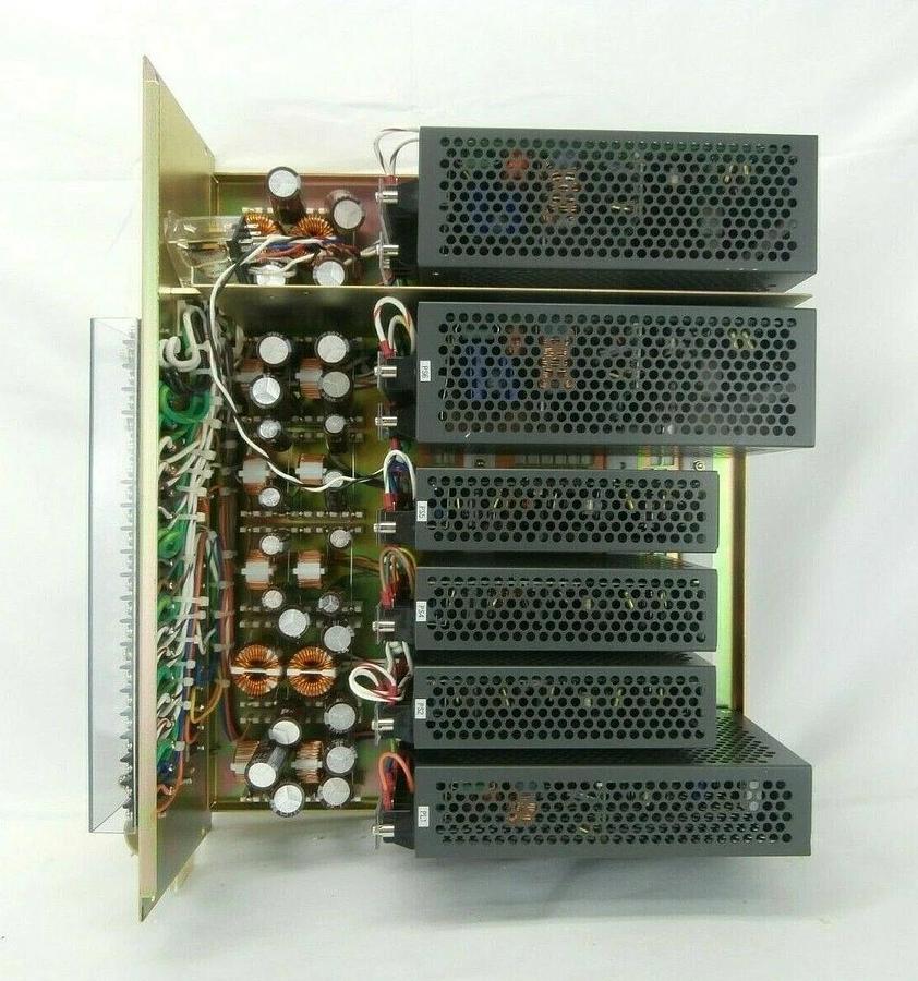 Used JEOL PS UNIT(6) Power Supply Rack JWS-2000 Wafer Defect Review SEM Working Spare