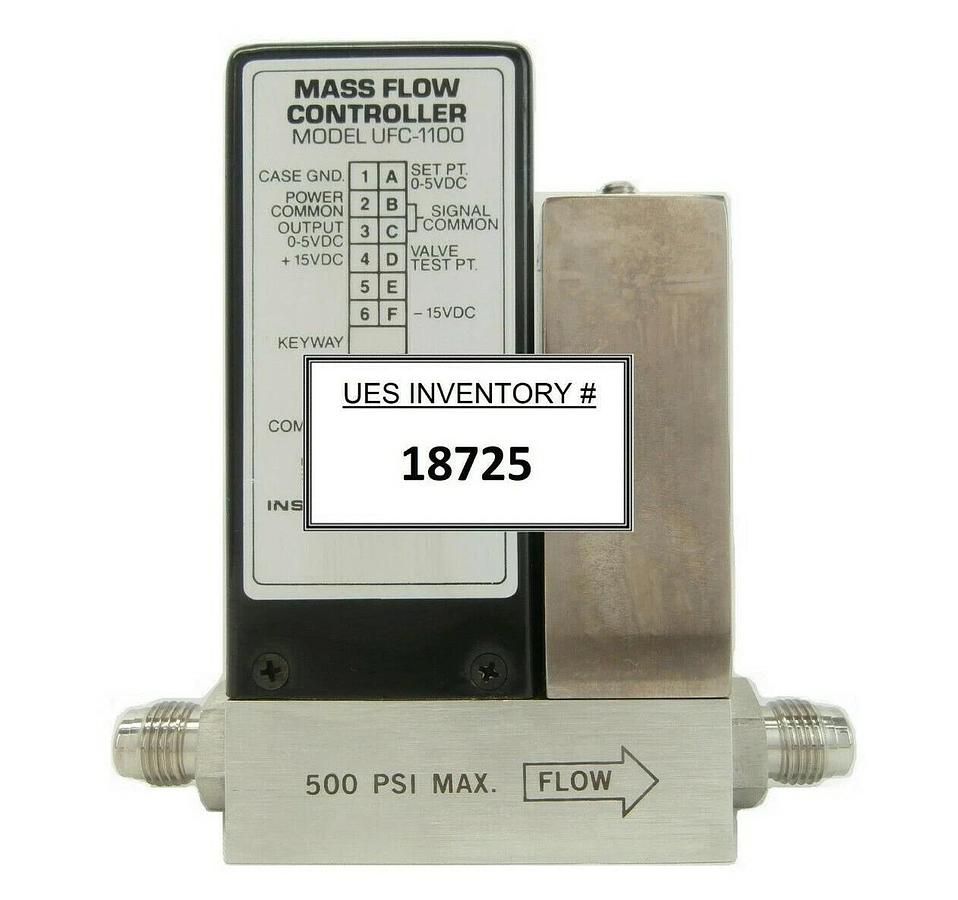 Used UNIT Instruments UFC-1100 Mass Flow Controller MFC AMAT 3030-01058 Working Spare