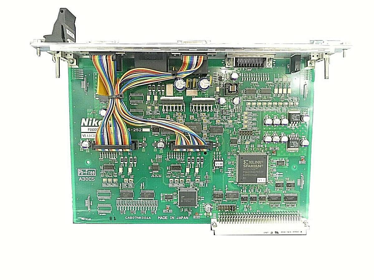 Used Nikon 4S025-252 PCB Card BSA-CLCNT NSR FX-601F Broken Tab As-Is
