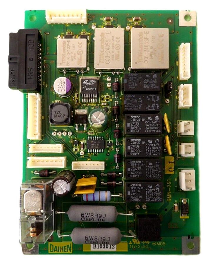 Used Daihen RMN-291 RF Auto Matcher PCB Board Assembly B103012 Working Surplus