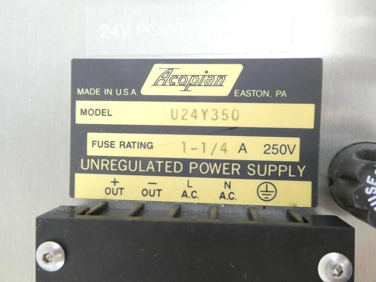 Used Asyst Technologies Mechanization Panel RD-323M10 GaSonics Aura A-2000LL Working