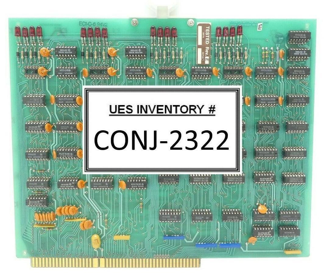 Used Varian Semiconductor VSEA EH2110001 Clamp Ring Control Logic PCB Card Rev. E