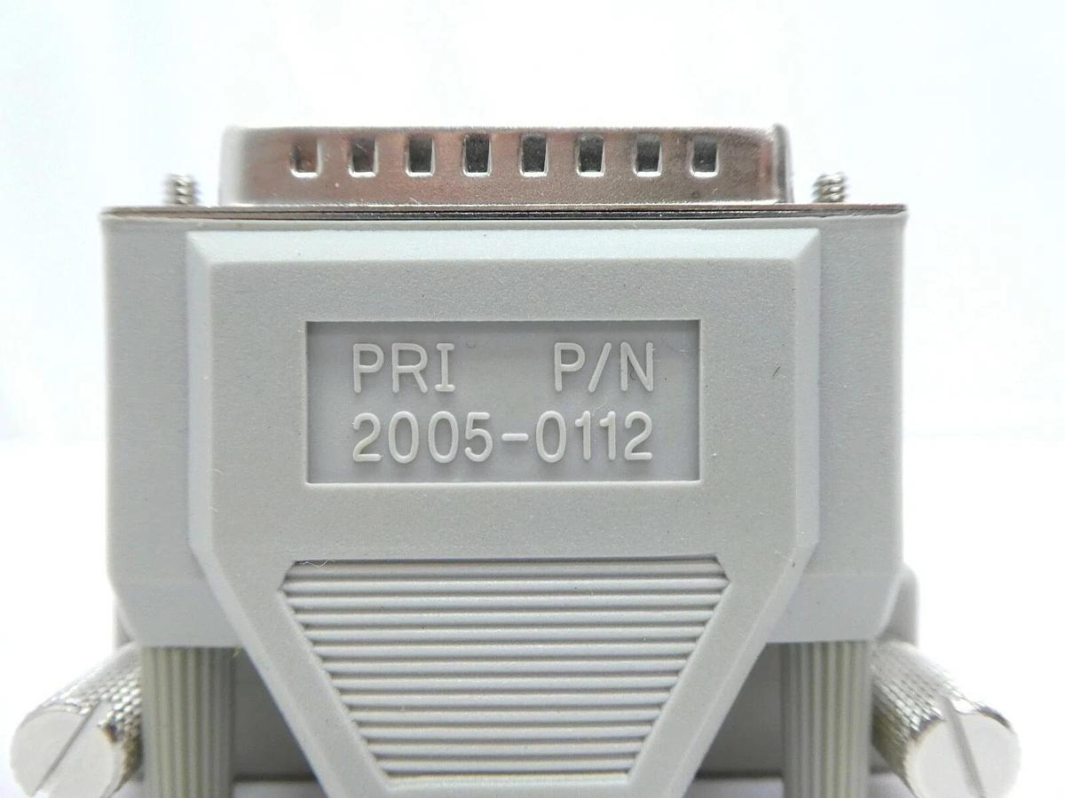 Used PRI Terminator Set of 4 2005-0112 RS-232 Robot Communication & 50-Pin Prealigner