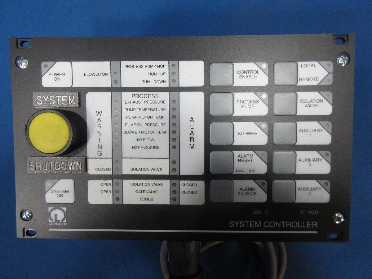 Used Leybold Vacuum 307285-2003 System Controller Reseller Lot of 2 Used Working