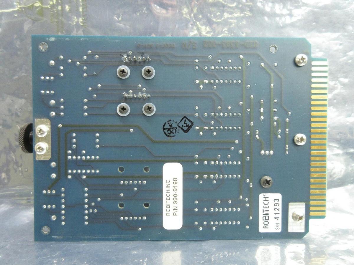 Used Robitech 990-9168 Transducer PCB Card 859-0944-002 Used Working