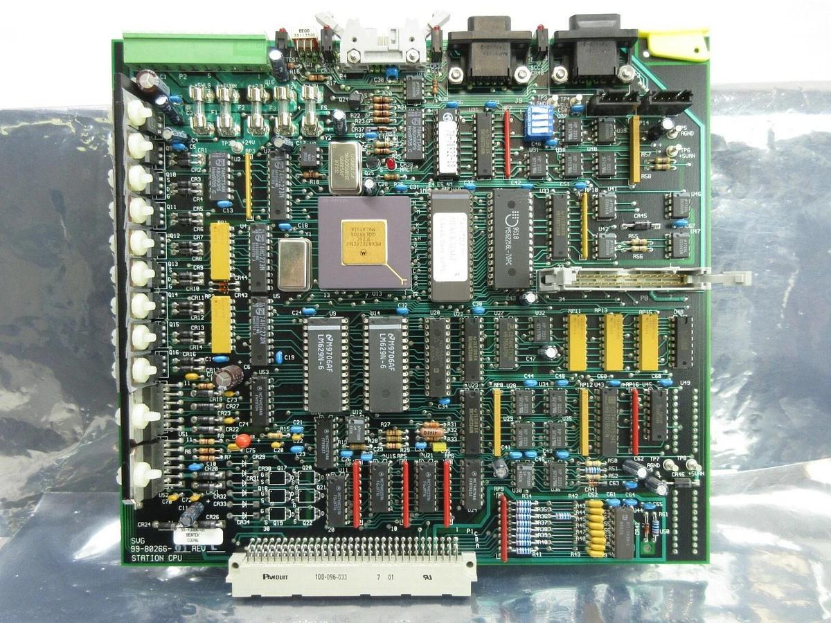 Used SVG Silicon Valley Group 99-80266-01 CPU PCB Card Bentek 90S Used Working
