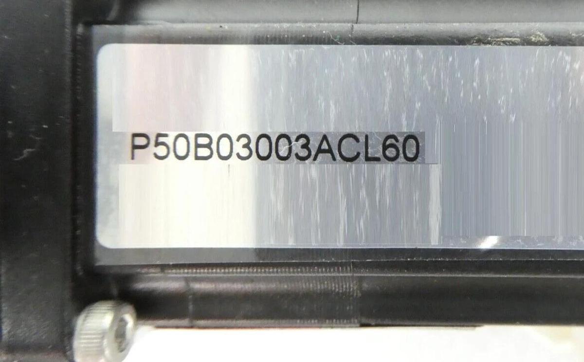 Used Sanyo Denki P50B03003ACL60 AC Servomotor BL Super P5 Nikon NSR-S205C Working