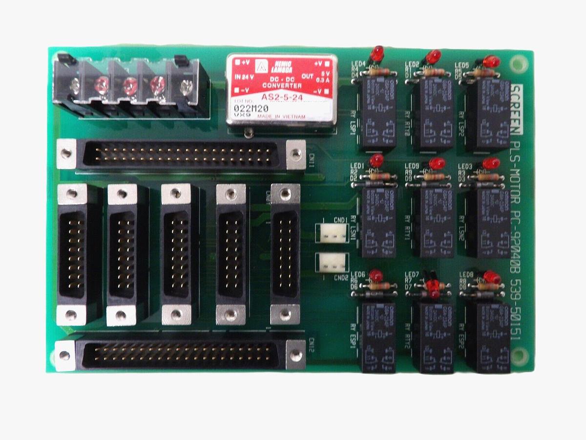 Used Screen 539-50151 PLS-Motor PCB Assembly PC-92040B Working Surplus