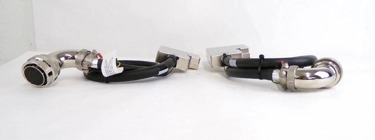 Used STP Edwards B752-04-030 Turbomolecular Pump Control Cable 1M Lot of 4 Working