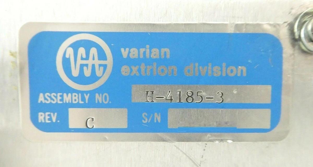 Used Varian Ion Implant Systems H-4185-3 Beam Scan Controller H4185003 Rev. C Working