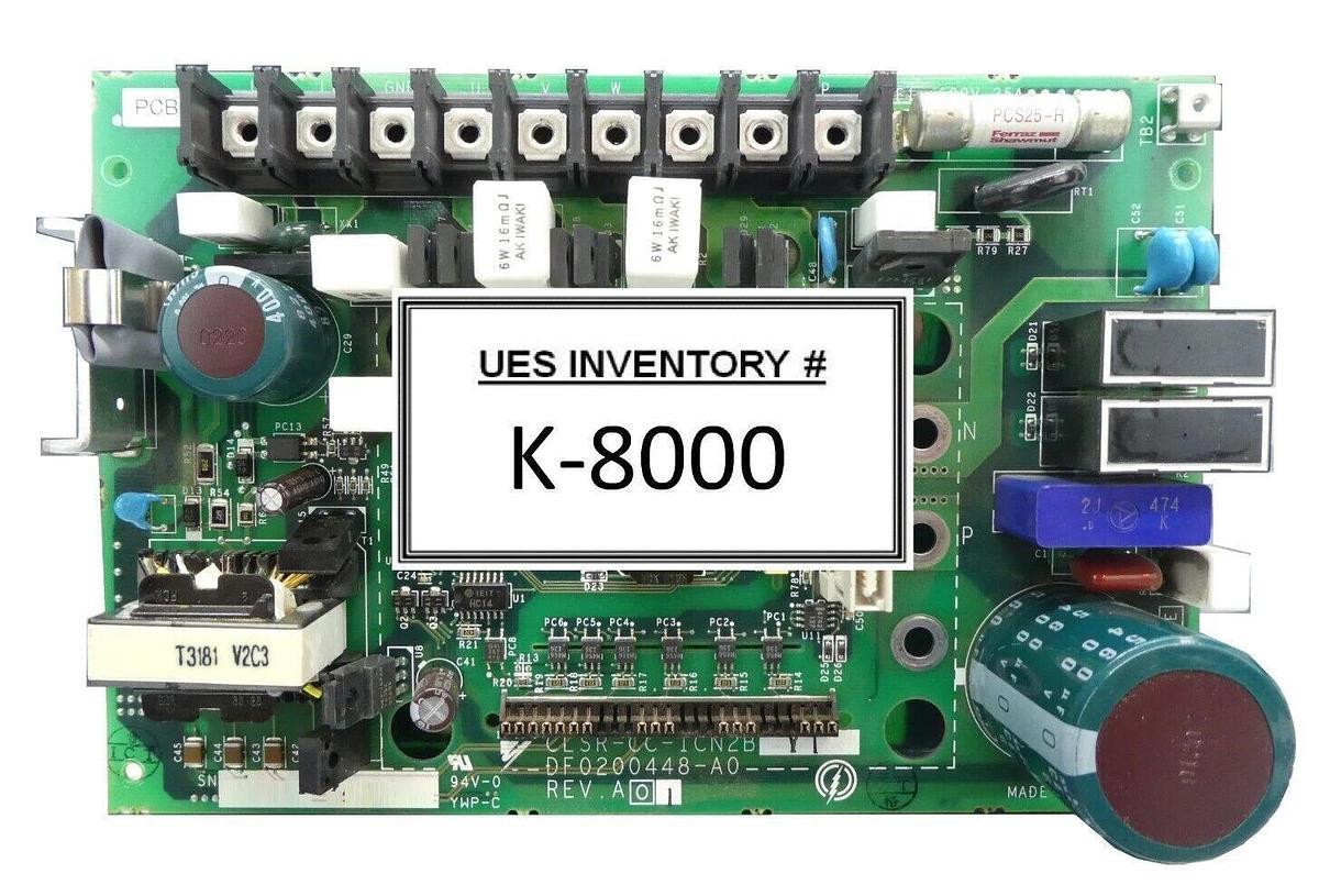 Used Yaskawa Electric CLSR-CC-1CN2BY1 Power Distribution PCB DF0200448-A0 NSR Working