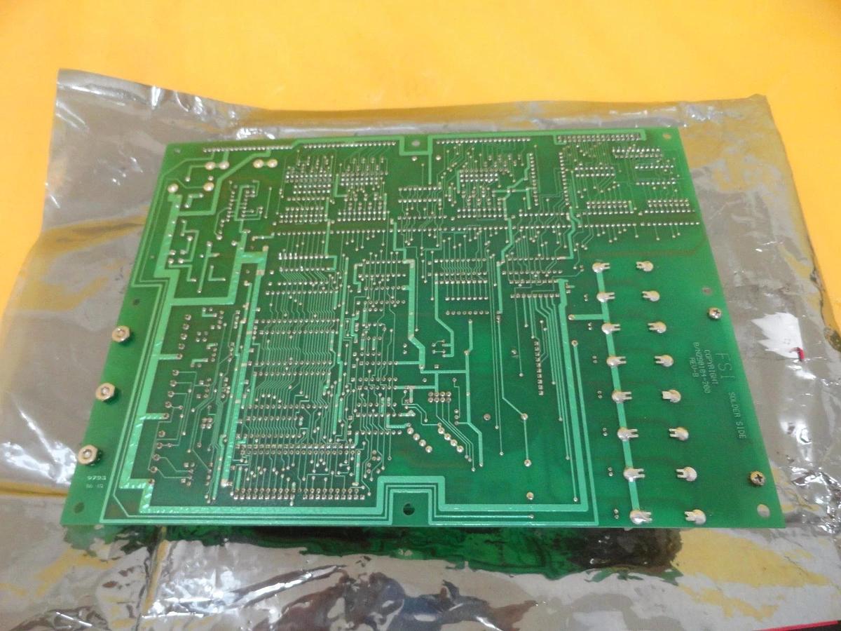 Used FSI International 233-5002-00 PC Pneumatic Interface Board PCB Working Surplus