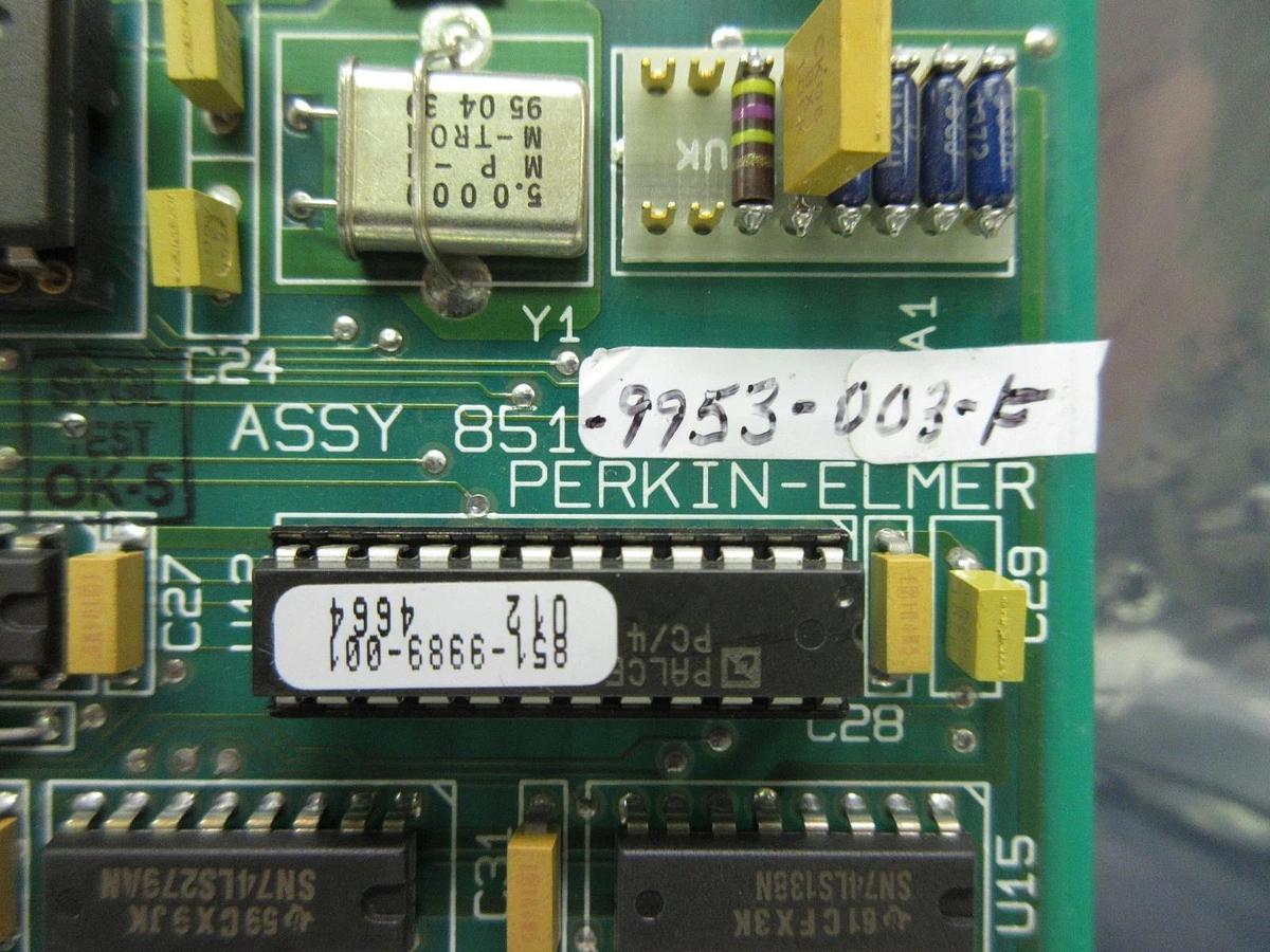 Used Perkin-Elmer 851-9953-003 Processor PCB Card Rev. F ASML 90S DUV Used Working
