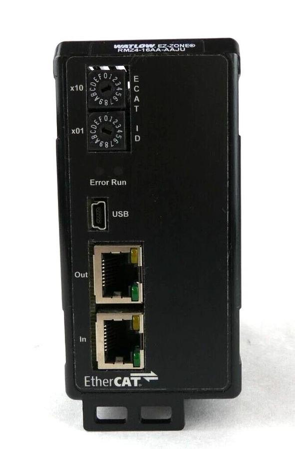 Used Watlow RMZ4-16AA-AAJU PLC EtherCAT Temperature Controller 0190-76236 Working