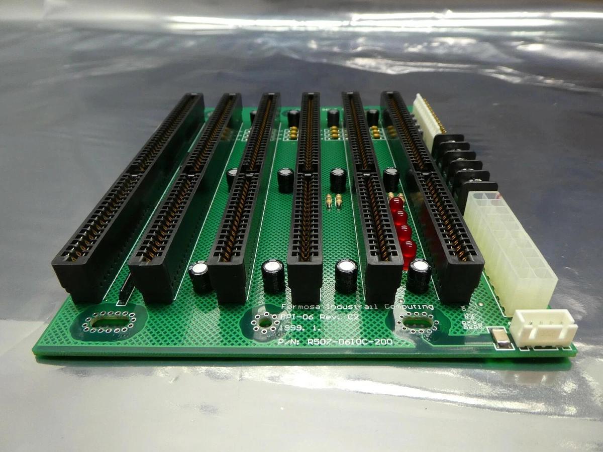 Used Formosa Industrial Computing R507-06I0C-200 Backplane Board PCB BPI-06 Used