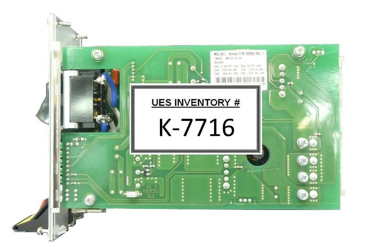 Used Nikon 4S050-661-1 PCB Card ALG-POWER-3U TDK MSE381 NSR FX-601F Working Spare