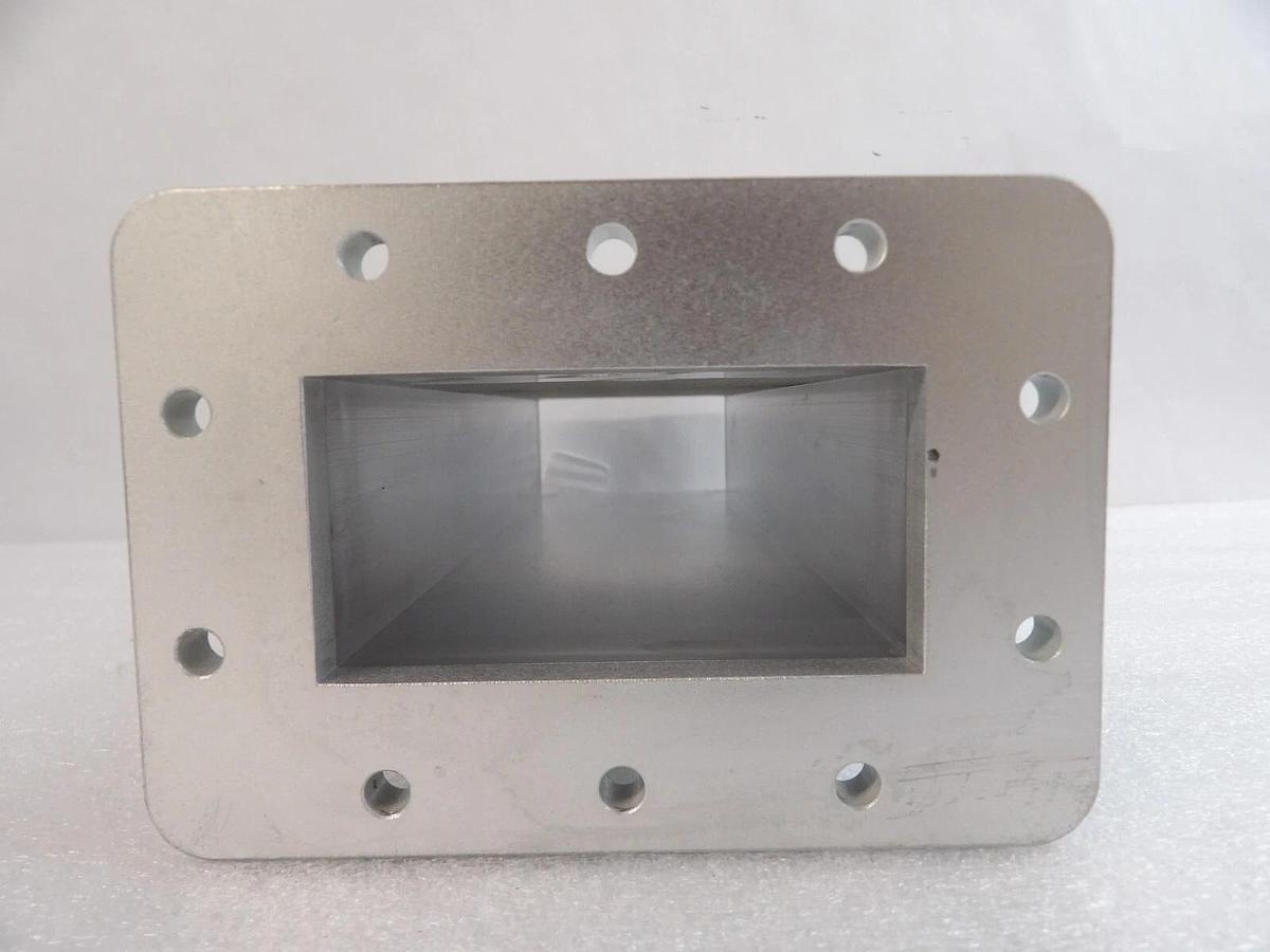 Used Muegge Microwave Waveguide UDR Straight Tube Coupler Assembly 11.75" Working