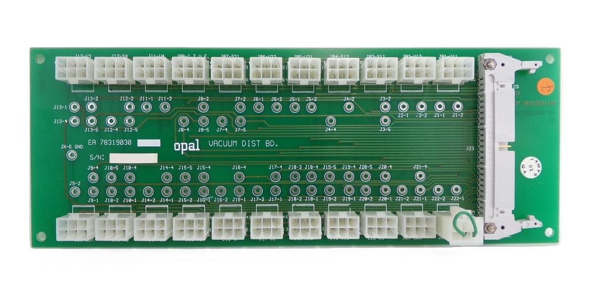 Used Opal 78319030 Vacuum Distribution Board PCB 70319031100 Working Surplus