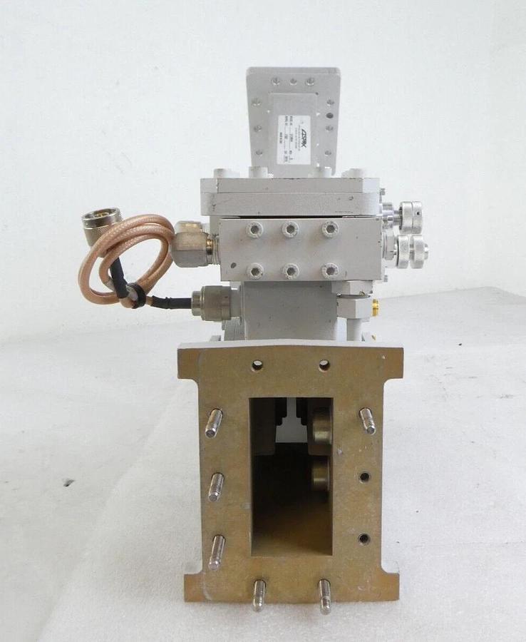Used ASTeX C13477 Magnetron Waveguide Assembly D13604 with Adjustable Tuners Working