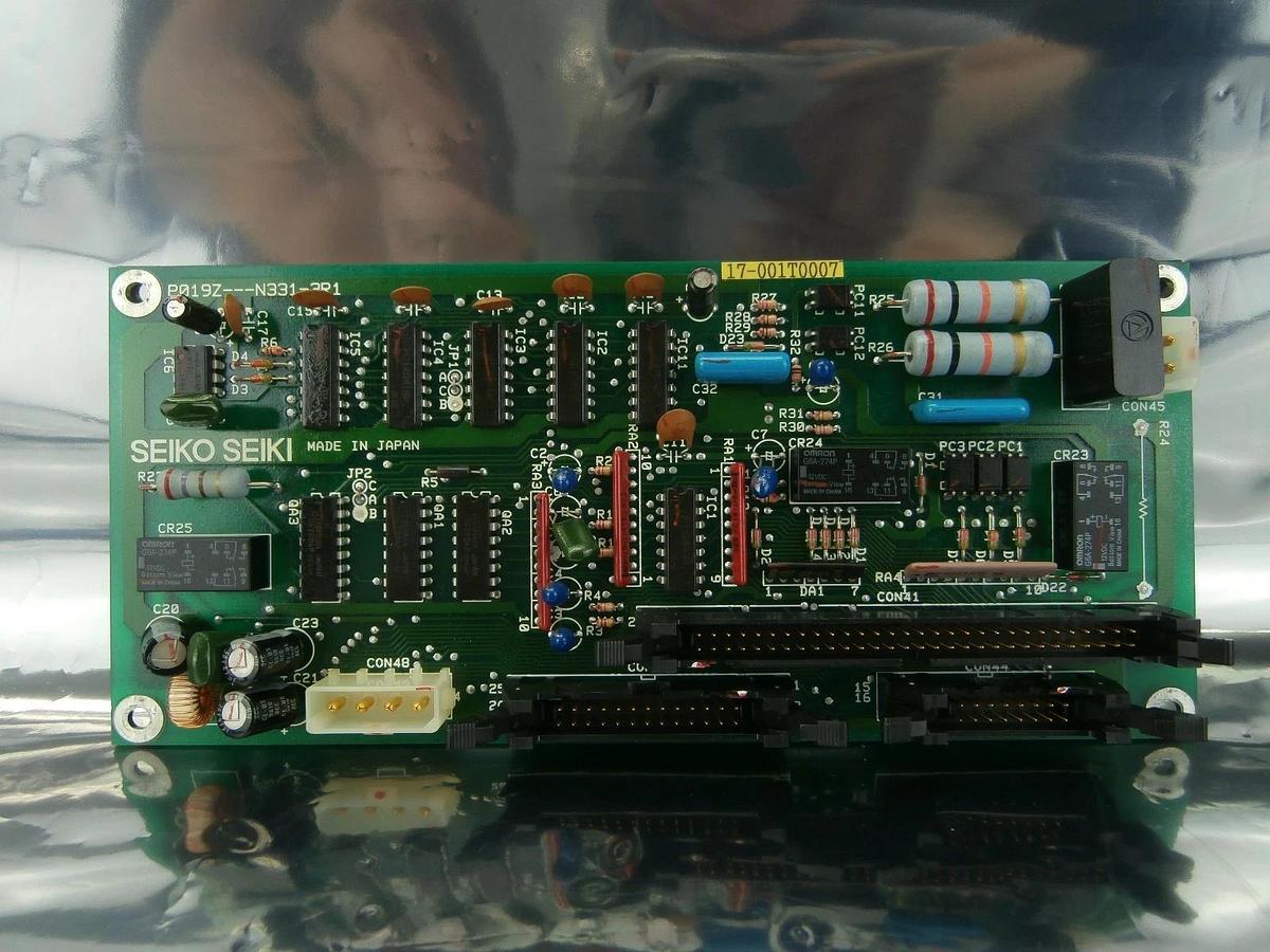 Used Seiko Seiki P019Z---N331-3R1 Signal Relay Board PCB SCU-H1000C Used Working