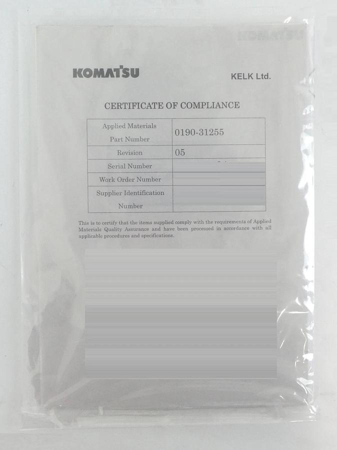 Komatsu 20012931 Network Heater Controller HRX-604AH Reflexion New Surplus