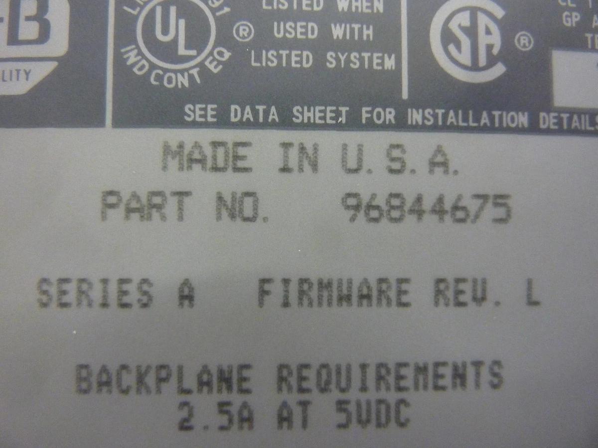 Used AB Allen-Bradley 96844675 PLC-5/12 Processor Module PLC PCB Card 1785-LT3 Used