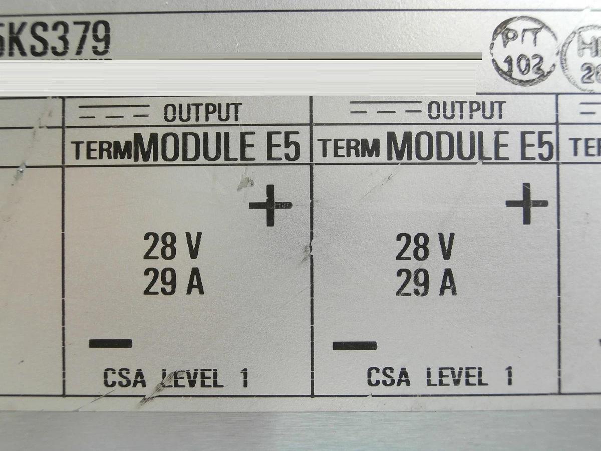 Used Power-One RPM5E5E5E5E5KS379 Power Supply 4000W Teradyne 405-236-00 A Used