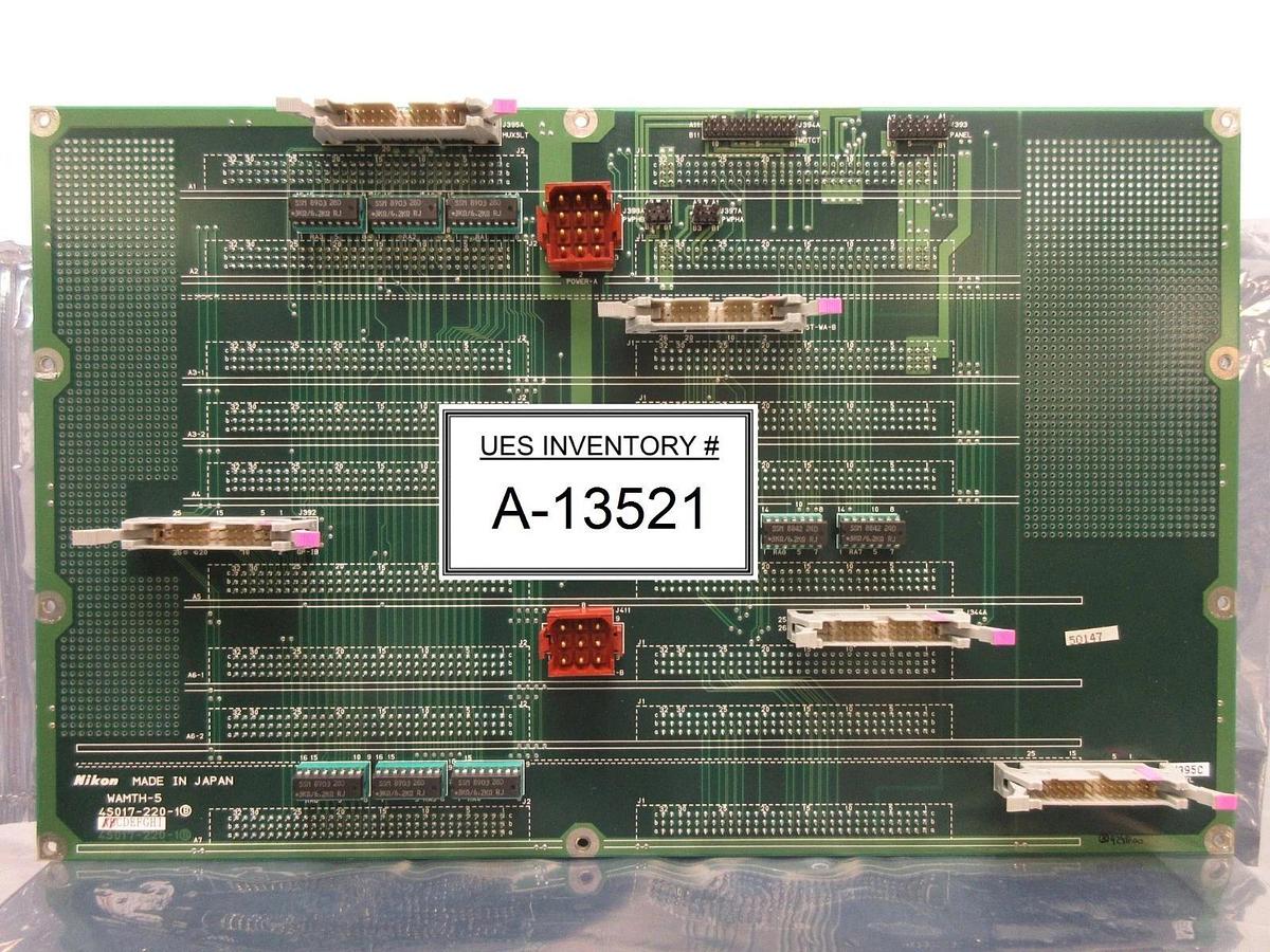 Used Nikon 4S017-220-1Ⓑ Backplane Interface Board PCB WAMTH-5 NSR System Used Working