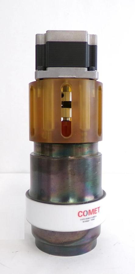 Used Comet CVPO-500BC/15-BECA RF Variable Vacuum Capacitor Lot of 2 Working
