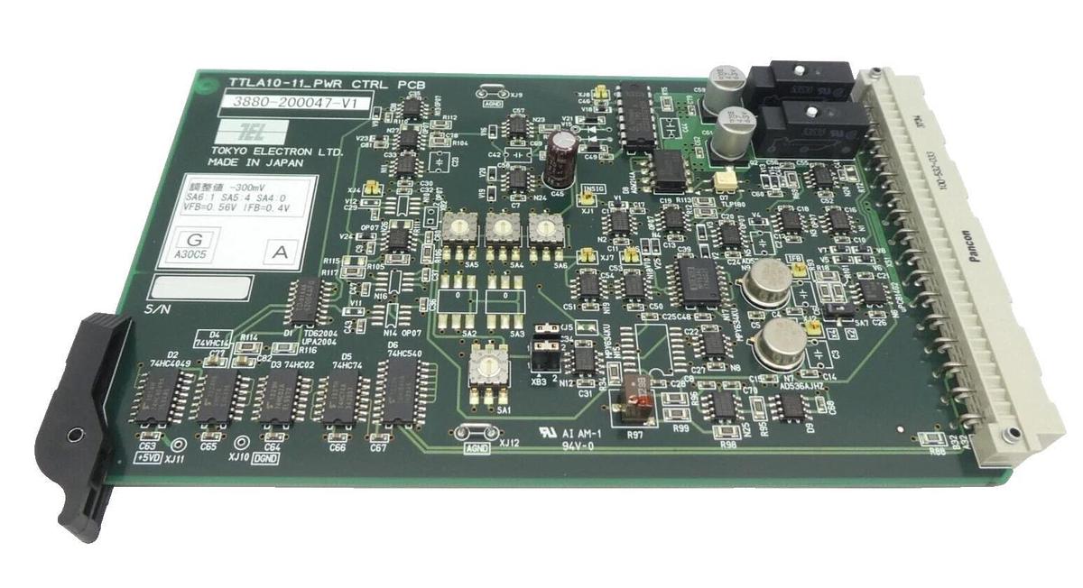 TEL Tokyo Electron 3880-200047-V1 Power Control PCB TTLA0-11_PWR CTRL New Spare