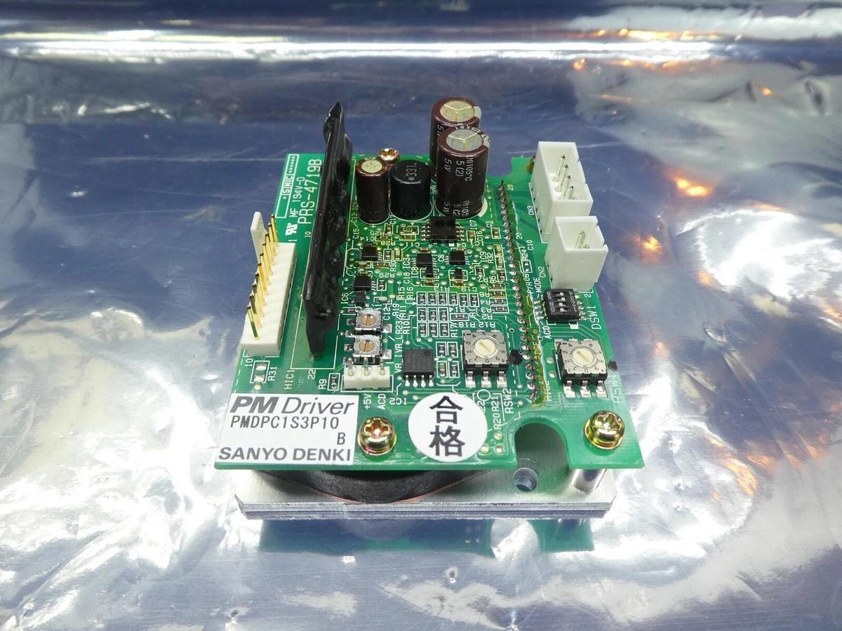 Used Sanyo Denki PMDPC1S3P10 PM Driver PCB PRS-4719B Reseller Lot of 8 Working Spare