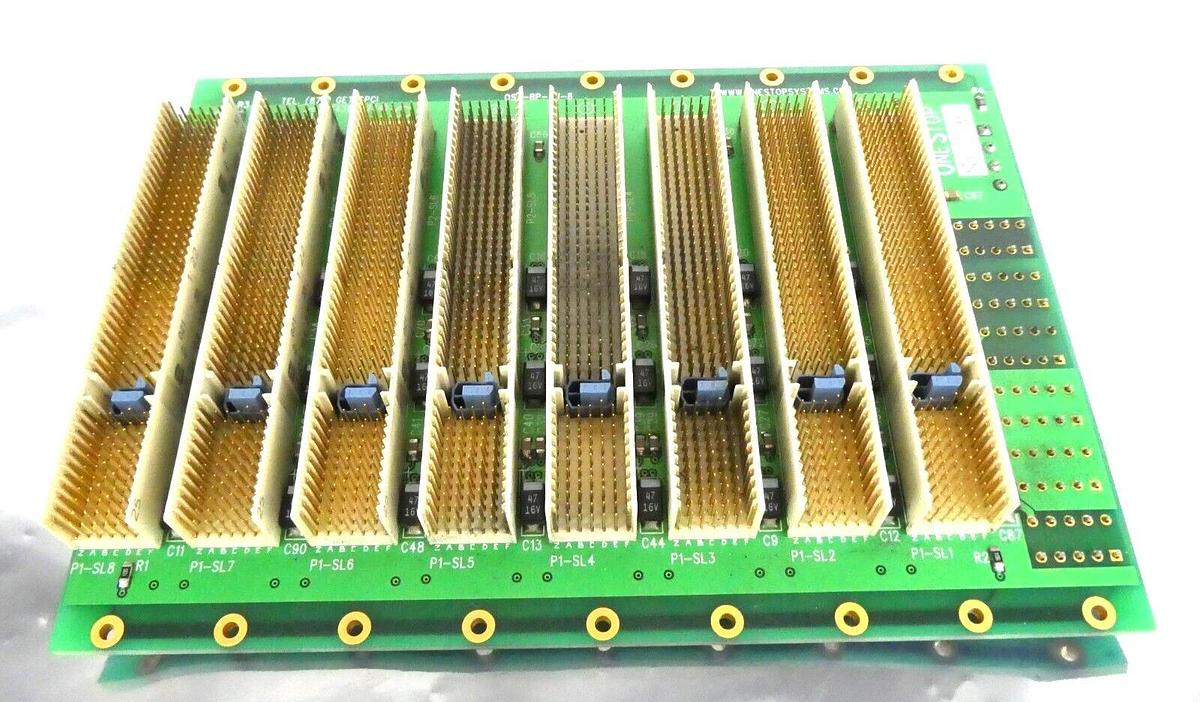Used OSS One Stop Systems OSS-BP-3U-8 Backplane PCB Board Working Surplus