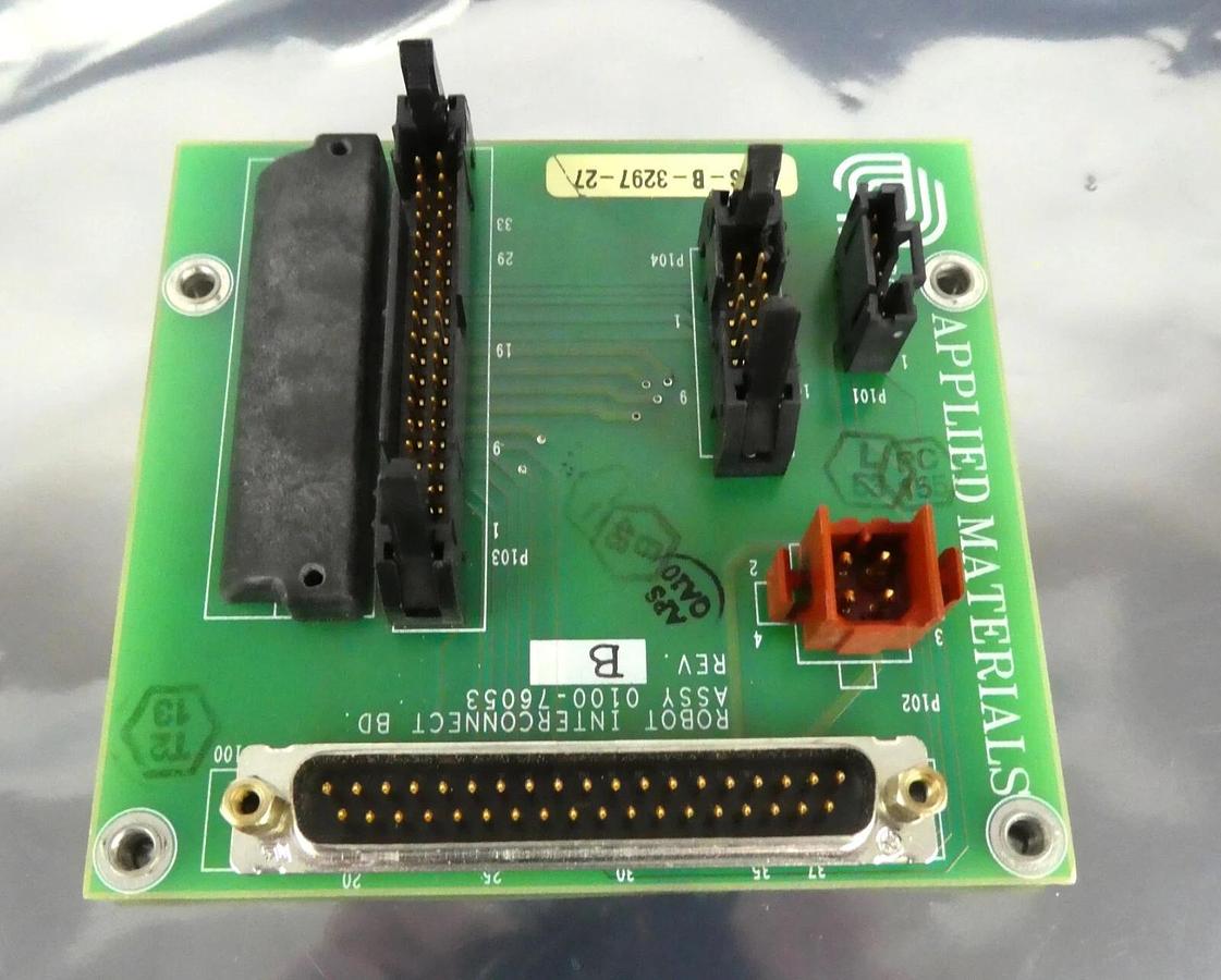Used AMAT Applied Materials 0100-76053 Robot Interconnect PCB Assembly Working Spare