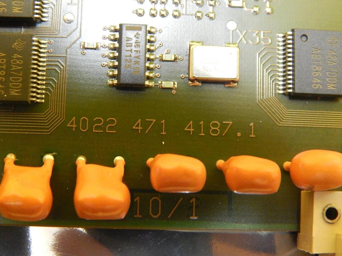 Used ASML 4022.471.6240 Fiber Optic Transceiver VME Card PCB 4022 471 4187.1 Used