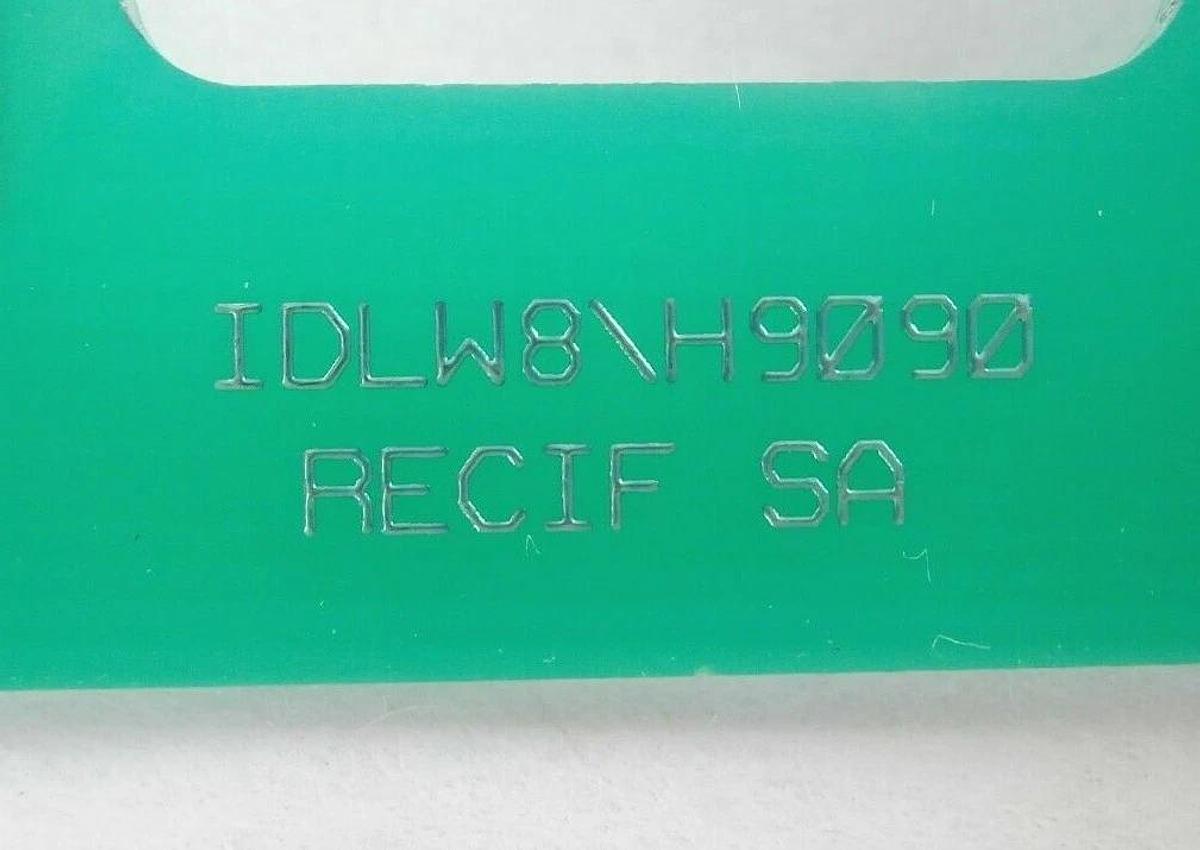 Used RECIF Technologies IDLW8/H9090 Connector PCB IDLW8 200mm Wafer Working Surplus