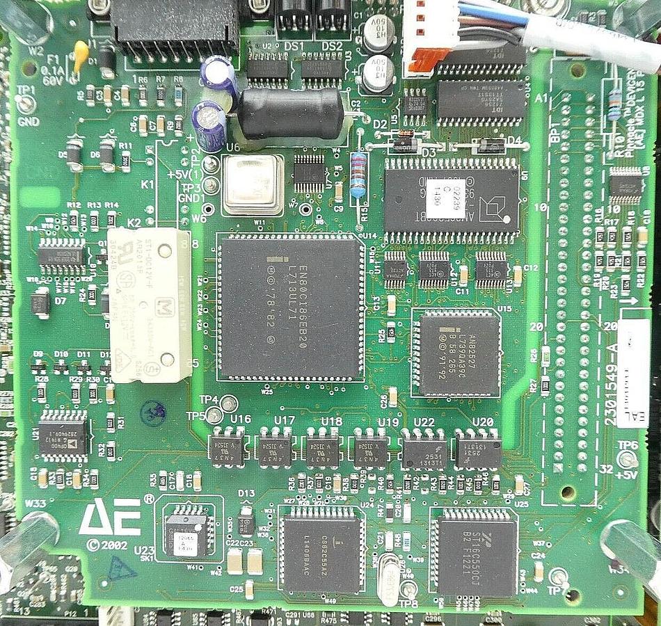 Used AE Advanced Energy 3054108-11 Pinnacle Control PCB Assembly 2301637-A 1301203